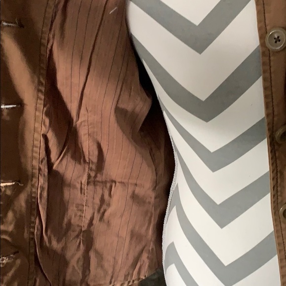 Brown Fall Utility Jacket - Picture 7 of 7